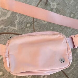 lululemon athletica Light Pink Crossbody Bag